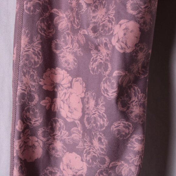 Kari Traa Pink Floral Base Layer Leggings XS - Picture 9 of 9